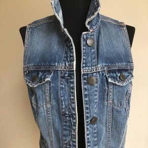 American Eagle Blue Jean Vest